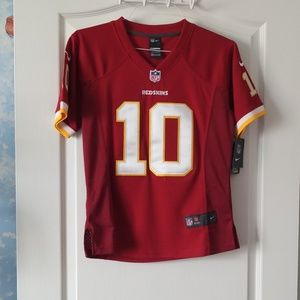 NWT WOMEN'S FORM FITTING NIKE RG3 REDSKINS JERSEY